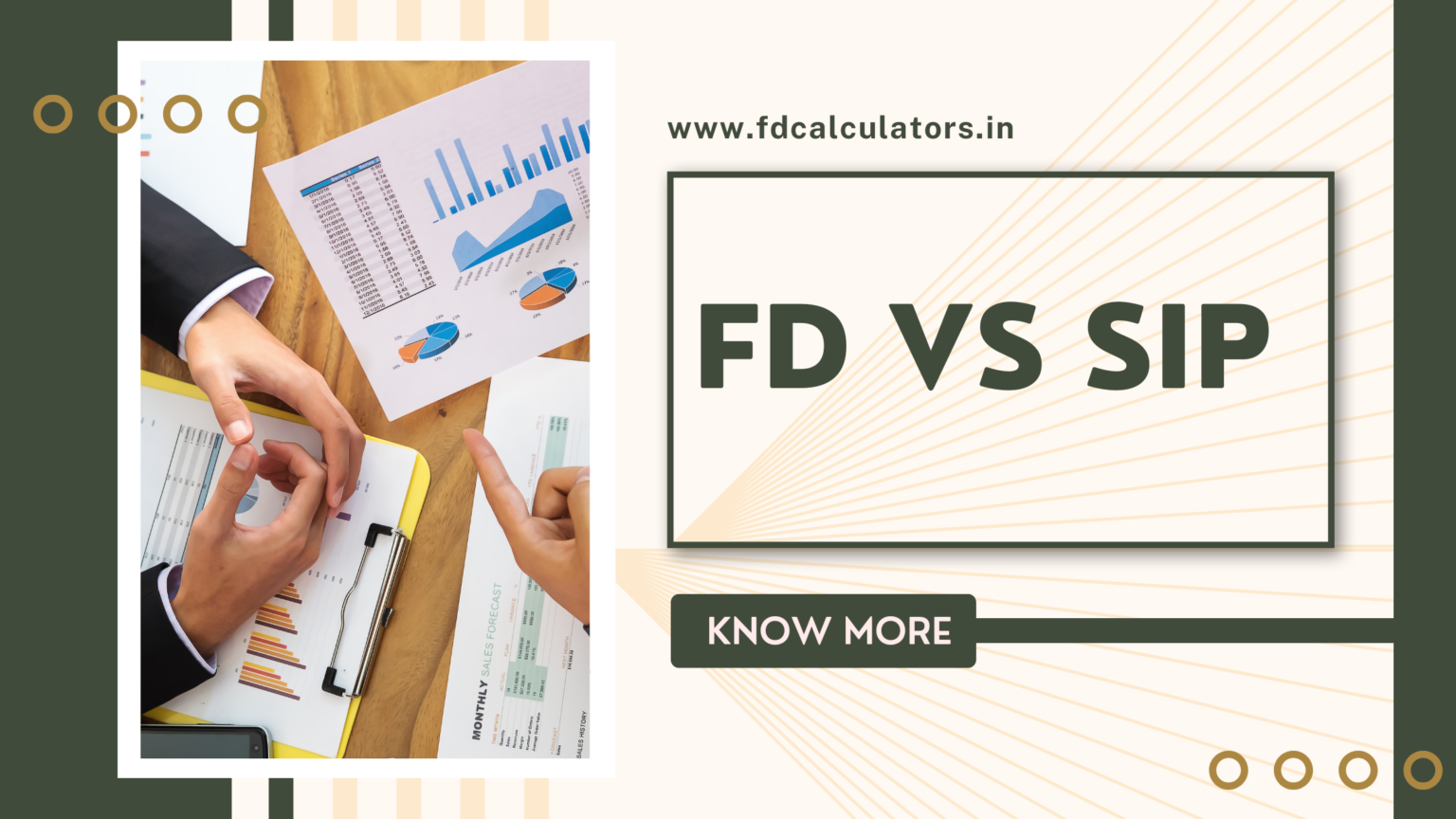 Sip Vs Fd In India Which One Is Best For You Fd Calculator